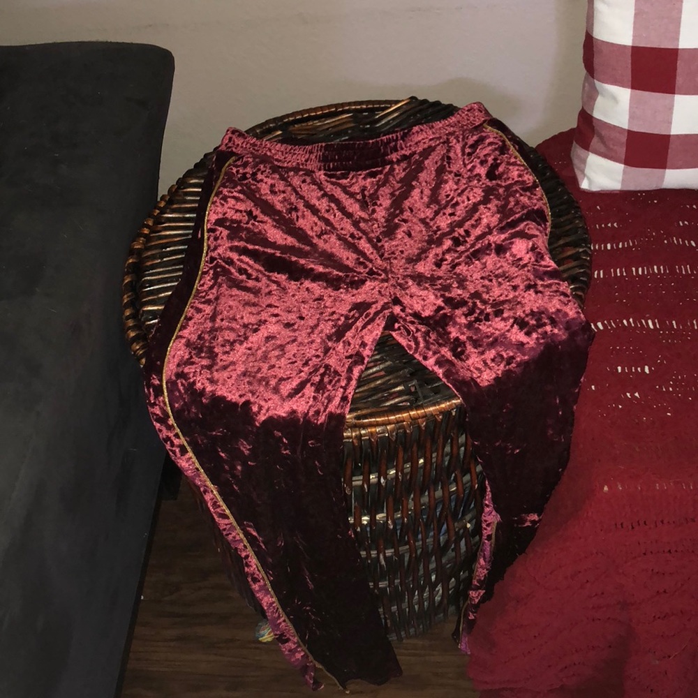 Velvet pants